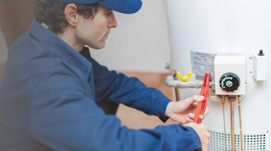 Professional water heater repair in Gwinner, ND